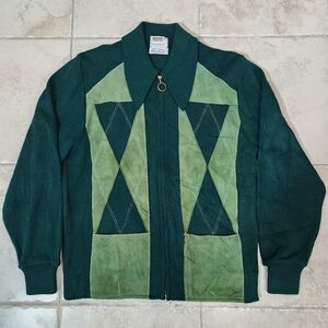 Vintage 1970's Montgomery Ward Zip Up Jacket